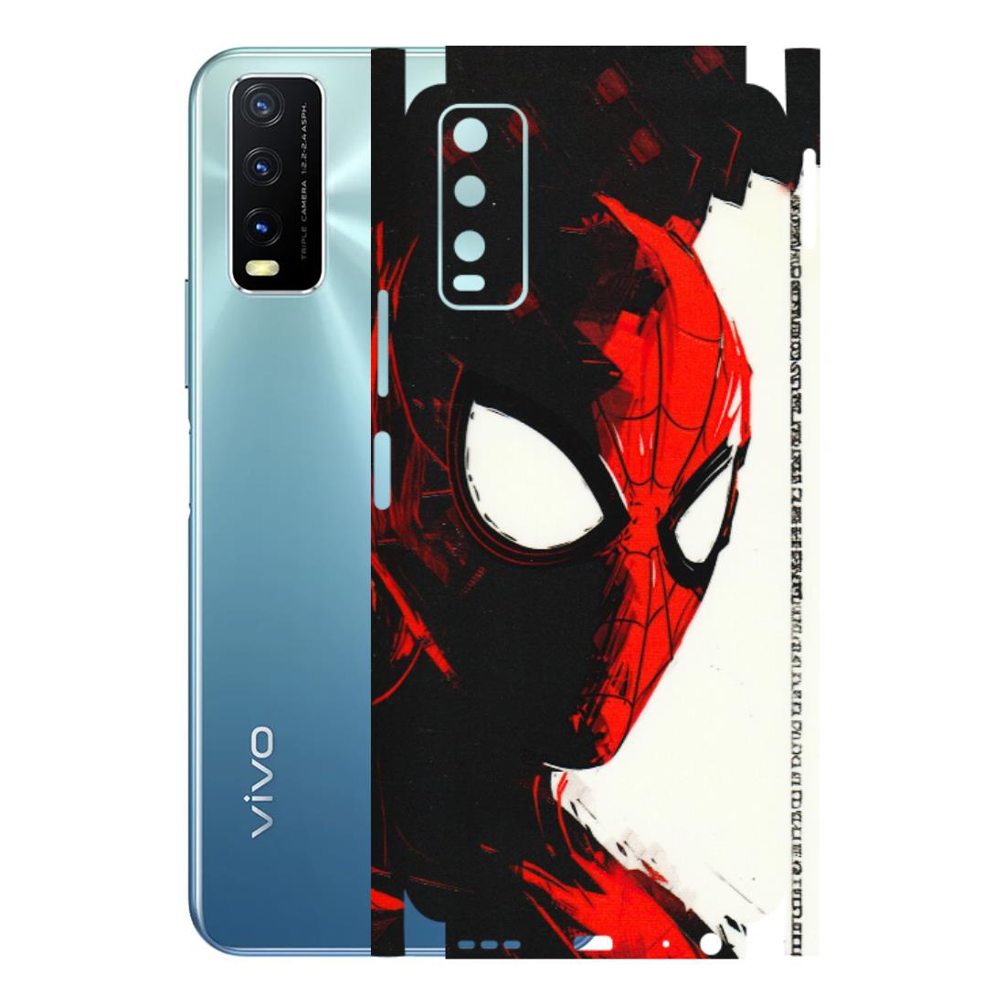 VIVO Y Series Phone Skins (All Models) - Spiderman Killer Face - 3D Embossed Finish (L-17) Vivo Y20G 2021