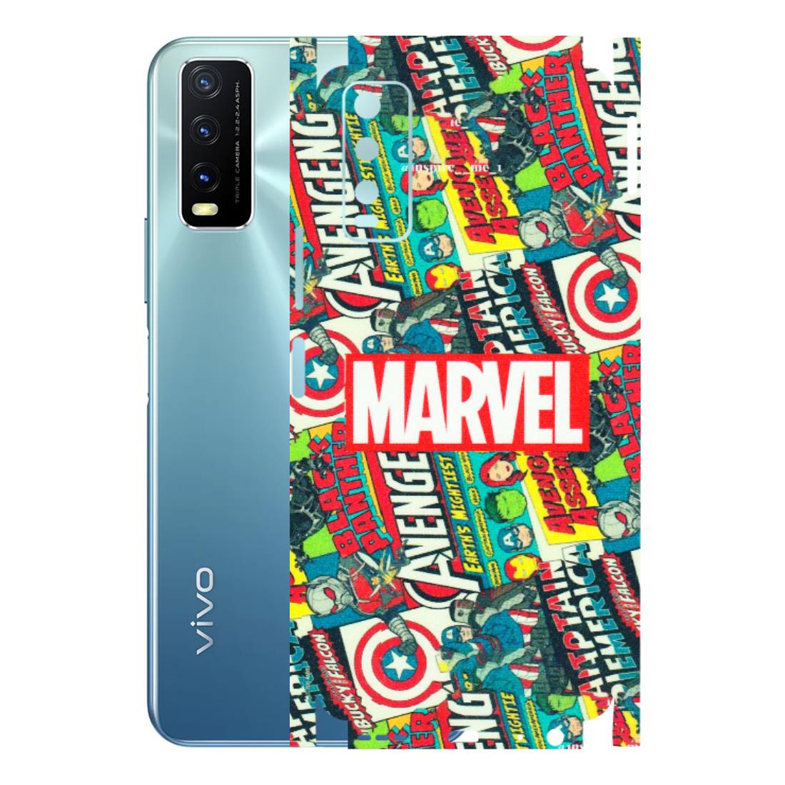 VIVO Y Series Phone Skins (All Models) - Marvel Comic Lover - Matte Finish (M-30) Vivo Y20G 2021