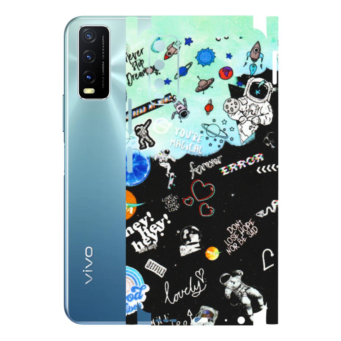 VIVO Y Series Phone Skins (All Models) - Living In A Space Dream - Matte Finish (M-46) Vivo Y20G 2021