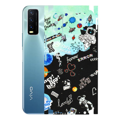 VIVO Y Series Phone Skins (All Models) - Living In A Space Dream - Matte Finish (M-46) Vivo Y20G 2021