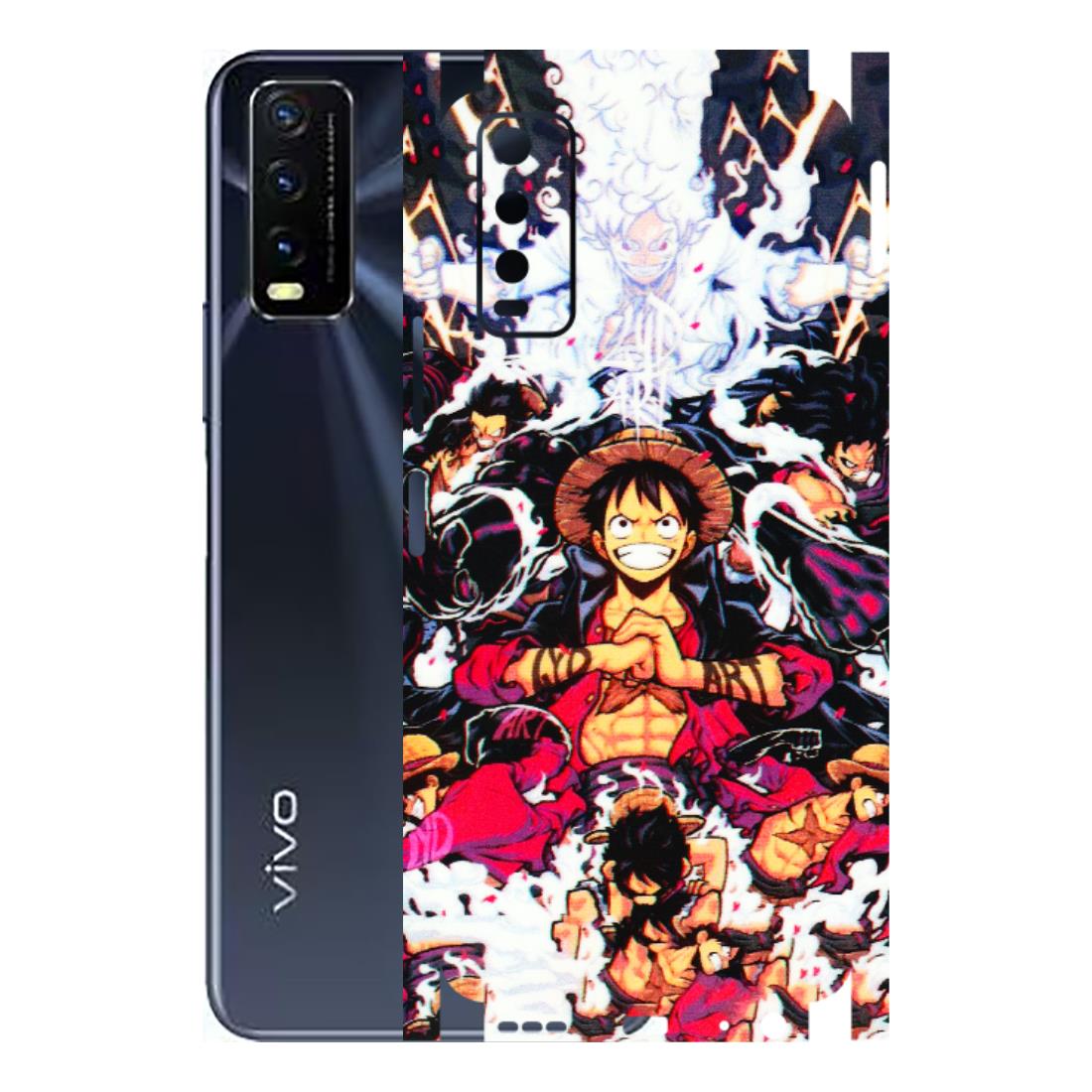 VIVO Y Series Phone Skins (All Models) - Luffy Anime Character - 3D Embossed Finish (L-203) Vivo Y20