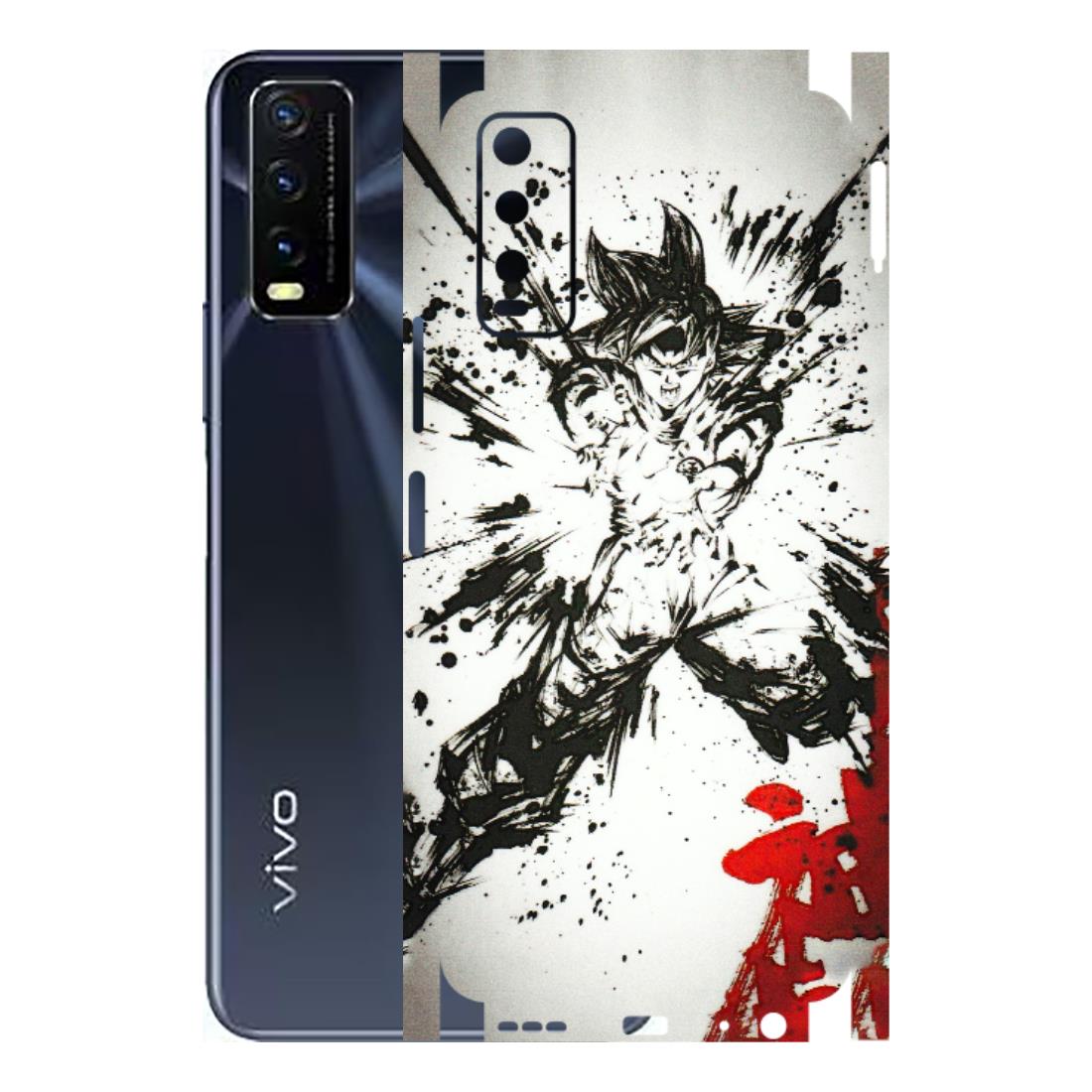 VIVO Y Series Phone Skins (All Models) - DBZ - 3D Embossed Finish (L-206) Vivo Y20