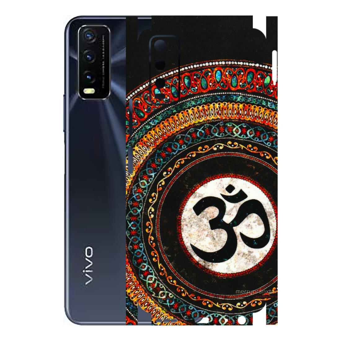 VIVO Y Series Phone Skins (All Models) - Aum Chant Abstract - 3D Embossed Finish (L-42) Vivo Y20
