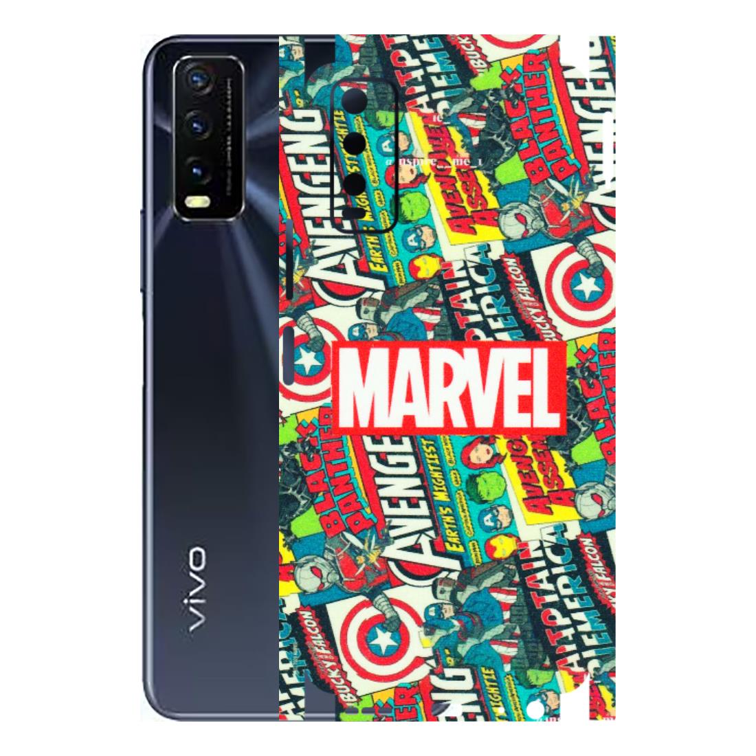 VIVO Y Series Phone Skins (All Models) - Marvel Comic Lover - Matte Finish (M-30) Vivo Y20