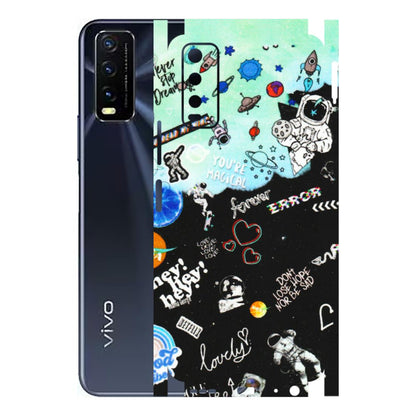 VIVO Y Series Phone Skins (All Models) - Living In A Space Dream - Matte Finish (M-46) Vivo Y20