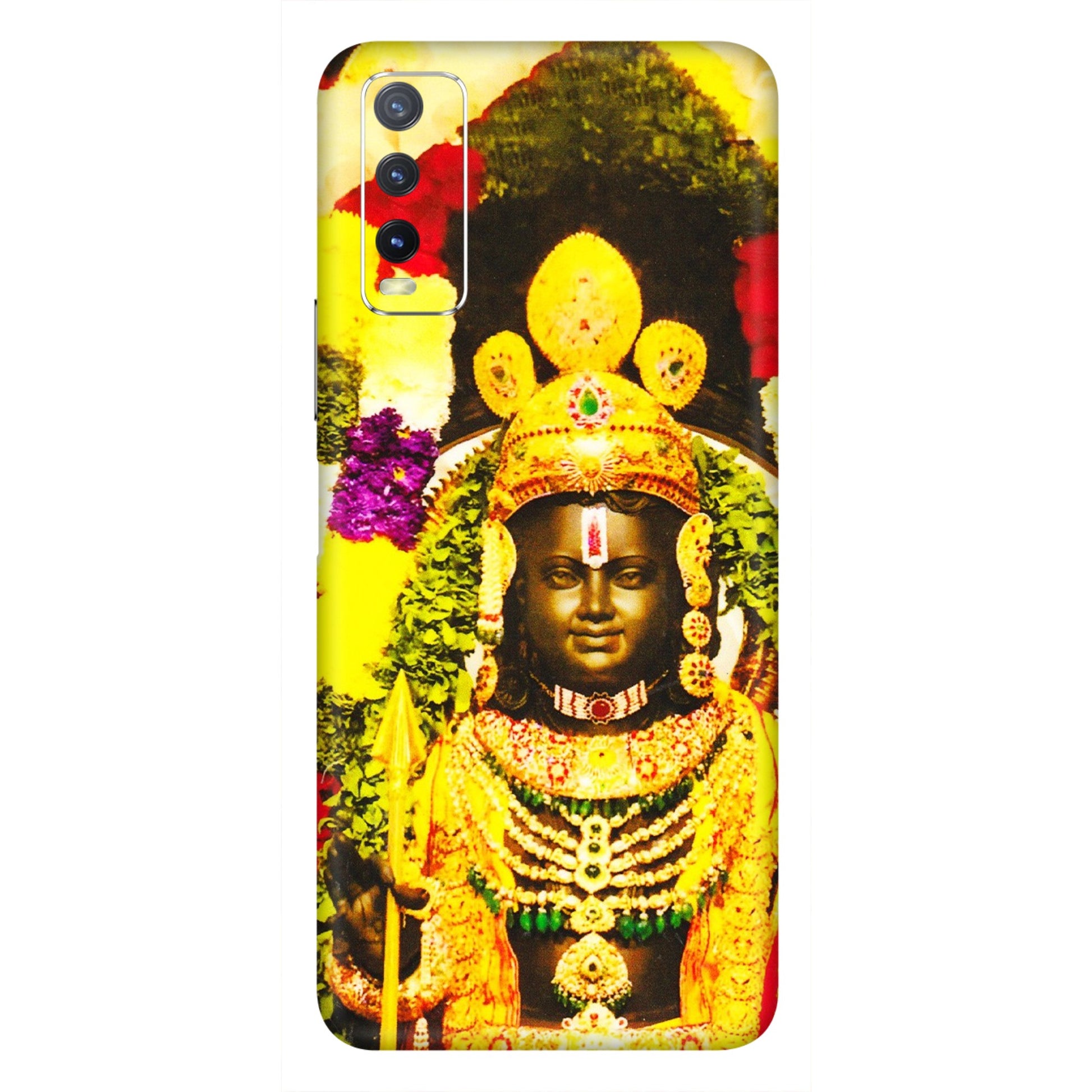 VIVO Y Series Phone Skins (All Models) - Ram Lalla Ayodhya - 3D Embossed Finish (L-103) Vivo Y20i