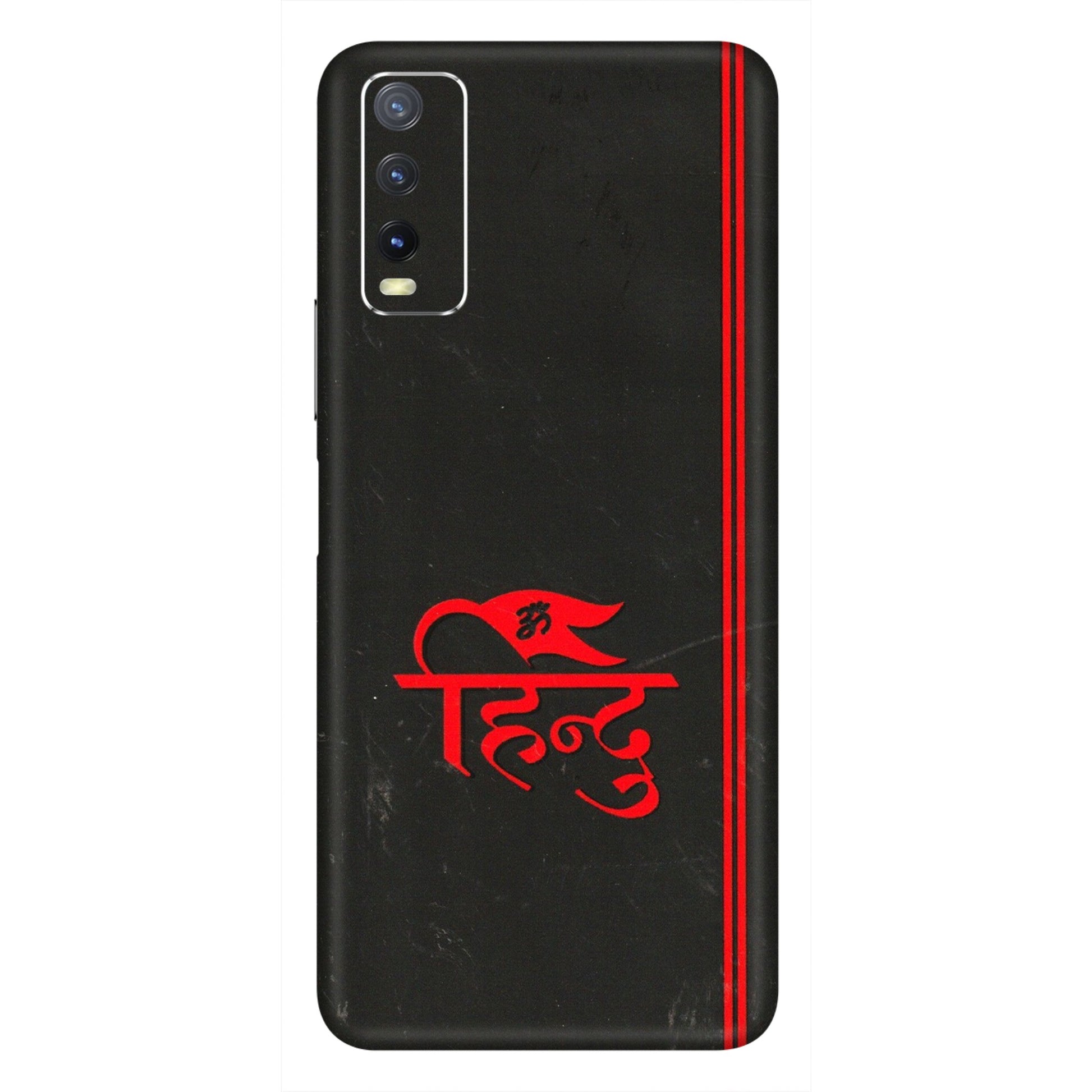 VIVO Y Series Phone Skins (All Models) - Hindu Black - 3D Embossed Finish (L-153) Vivo Y20i