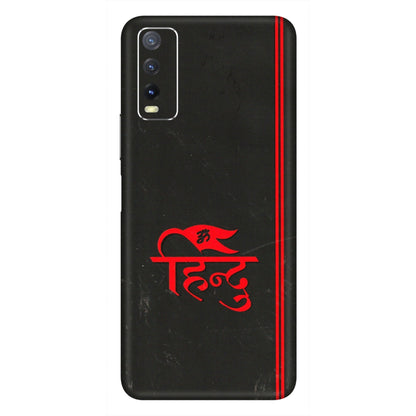 VIVO Y Series Phone Skins (All Models) - Hindu Black - 3D Embossed Finish (L-153) Vivo Y20i