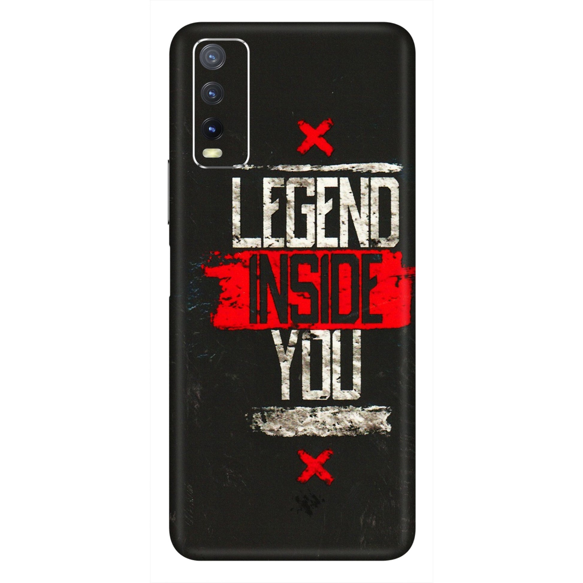 VIVO Y Series Phone Skins (All Models) - Legend Inside You - 3D Embossed Finish (L-186) Vivo Y20i