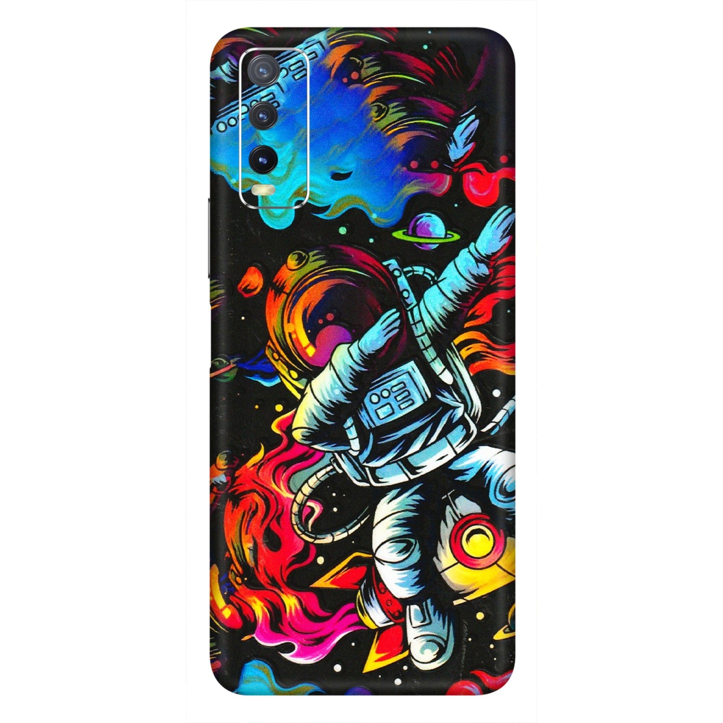 VIVO Y Series Phone Skins (All Models) - Astronaut Dope - 3D Embossed Finish (L-191) Vivo Y20i