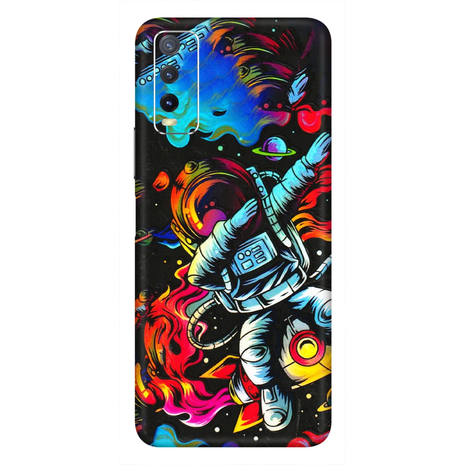VIVO Y Series Phone Skins (All Models) - Astronaut Dope - 3D Embossed Finish (L-191) Vivo Y20i