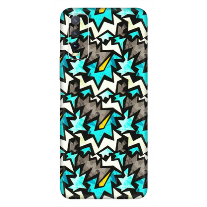 VIVO Y Series Phone Skins (All Models) - Funky Zig Zag - 3D Embossed Finish (L-223) Vivo Y20i