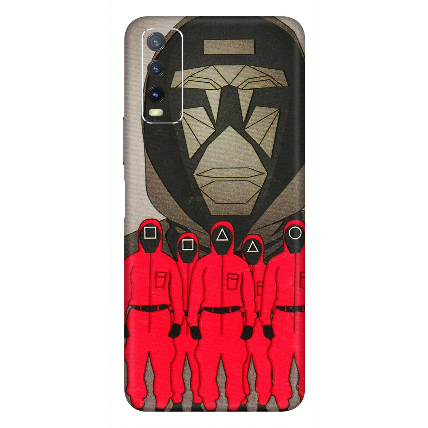 VIVO Y Series Phone Skins (All Models) - Squid Game Hero - 3D Embossed Finish (L-245) Vivo Y20i