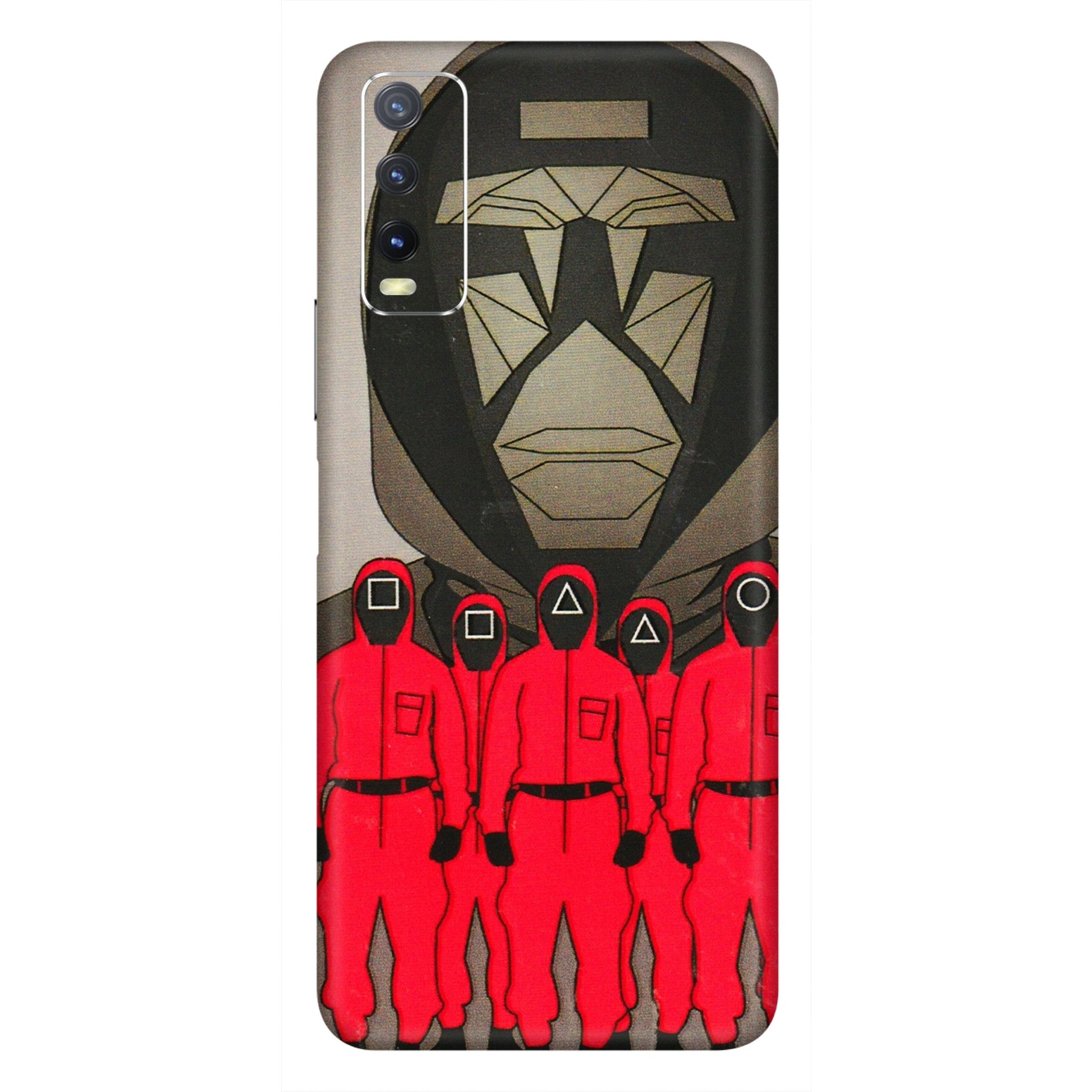 VIVO Y Series Phone Skins (All Models) - Squid Game Hero - 3D Embossed Finish (L-245) Vivo Y20i