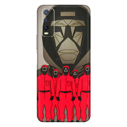 VIVO Y Series Phone Skins (All Models) - Squid Game Hero - 3D Embossed Finish (L-245) Vivo Y20i