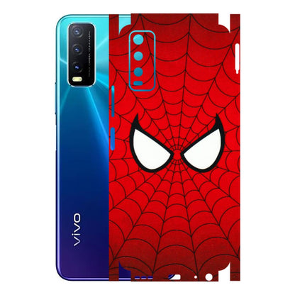 VIVO Y Series Phone Skins (All Models) - Spidey Eyes - 3D Embossed Finish (L-257) Vivo Y20i