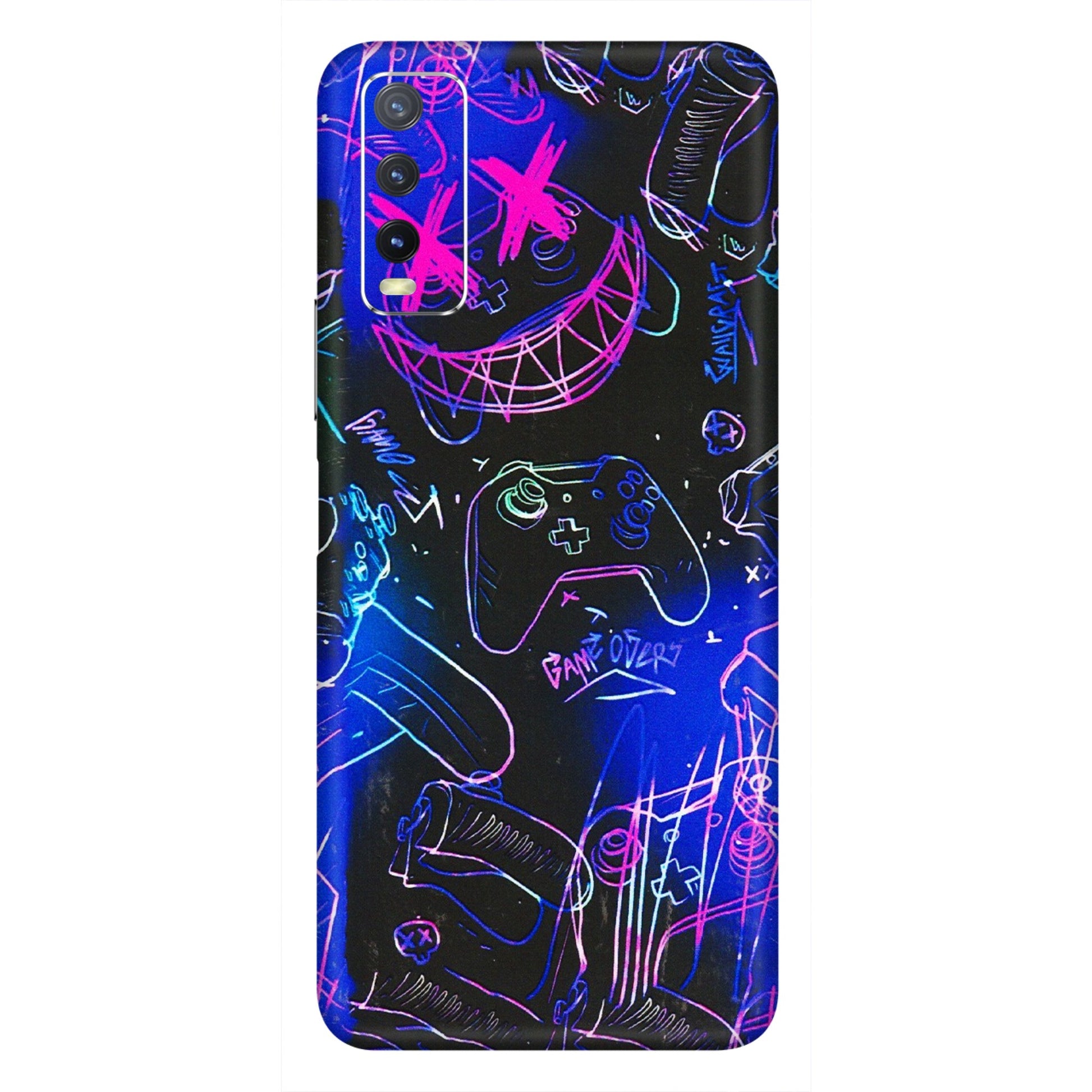 VIVO Y Series Phone Skins (All Models) - Gamers Paradise - 3D Embossed Finish (L-258) Vivo Y20i