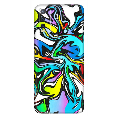 VIVO Y Series Phone Skins (All Models) - Abstract Colour Paints - 3D Embossed Finish (L-271) Vivo Y20i