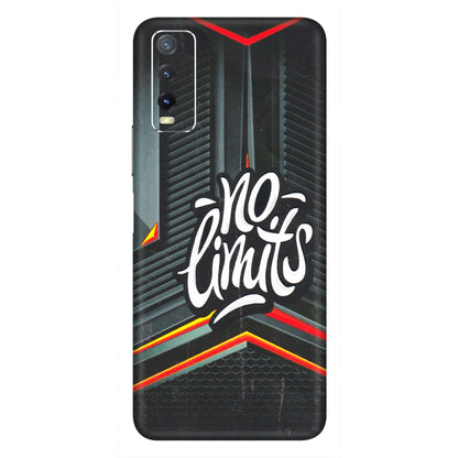VIVO Y Series Phone Skins (All Models) - No Limits - 3D Embossed Finish (L-286) Vivo Y20i