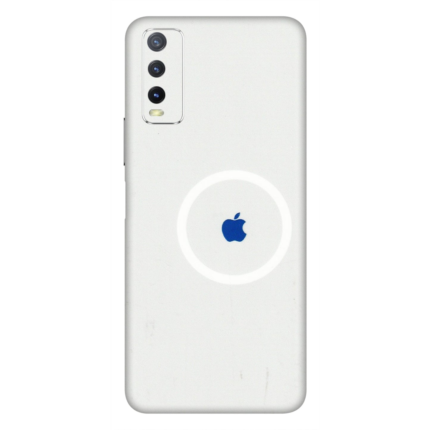 VIVO Y Series Phone Skins (All Models) - iPhone Magsafe Logo - 3D Embossed Finish (L-320) Vivo Y20i
