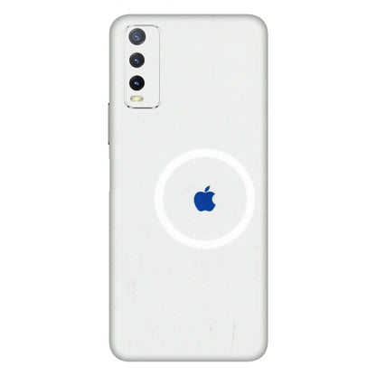 VIVO Y Series Phone Skins (All Models) - iPhone Magsafe Logo - 3D Embossed Finish (L-320) Vivo Y20i
