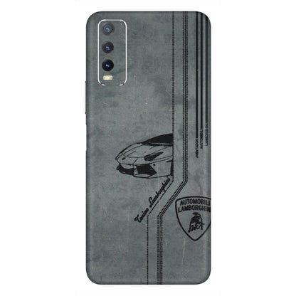 VIVO Y Series Phone Skins (All Models) - New Lamborgini Aventador - 3D Embossed Finish (L-321) Vivo Y20i