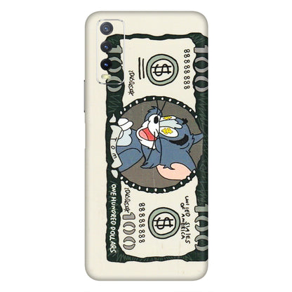 VIVO Y Series Phone Skins (All Models) - Tom Hundred Dollar - 3D Embossed Finish (L-324) Vivo Y20i