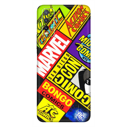 VIVO Y Series Phone Skins (All Models) - Bongo Comic Con - 3D Embossed Finish (L-325) Vivo Y20i