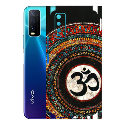 VIVO Y Series Phone Skins (All Models) - Aum Chant Abstract - 3D Embossed Finish (L-42) Vivo Y20i