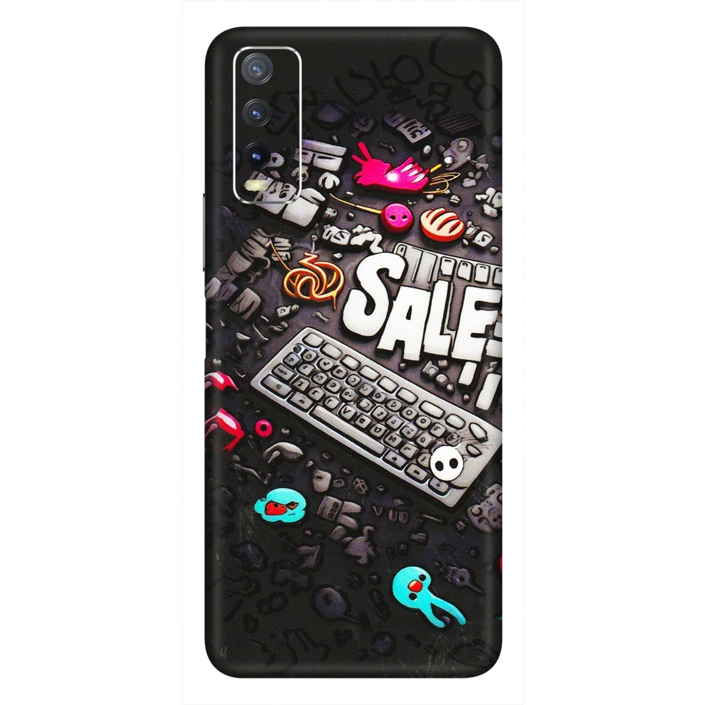 VIVO Y Series Phone Skins (All Models) - Gadgets Sale - 3D Embossed Finish (L-50) Vivo Y20i