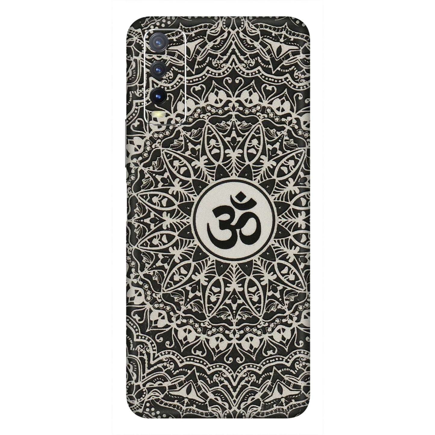 VIVO Y Series Phone Skins (All Models) - Aum Elegant Mandala - 3D Embossed Finish (L-62) Vivo Y20i