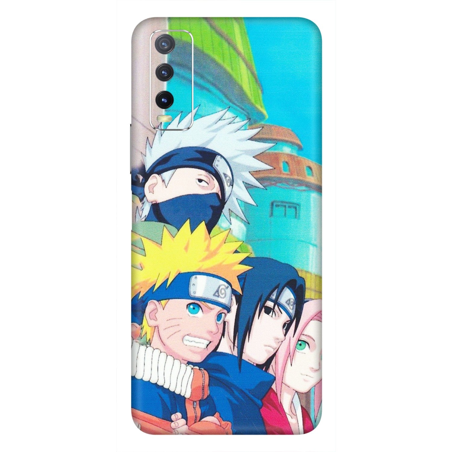VIVO Y Series Phone Skins (All Models) - Team Minato And Kakashi - Matte Finish (M-101) Vivo Y20i