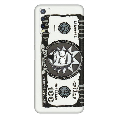 VIVO Y Series Phone Skins (All Models) - Rick And Morty Hundred Dollar Anime - Matte Finish (M-161) Vivo Y20i