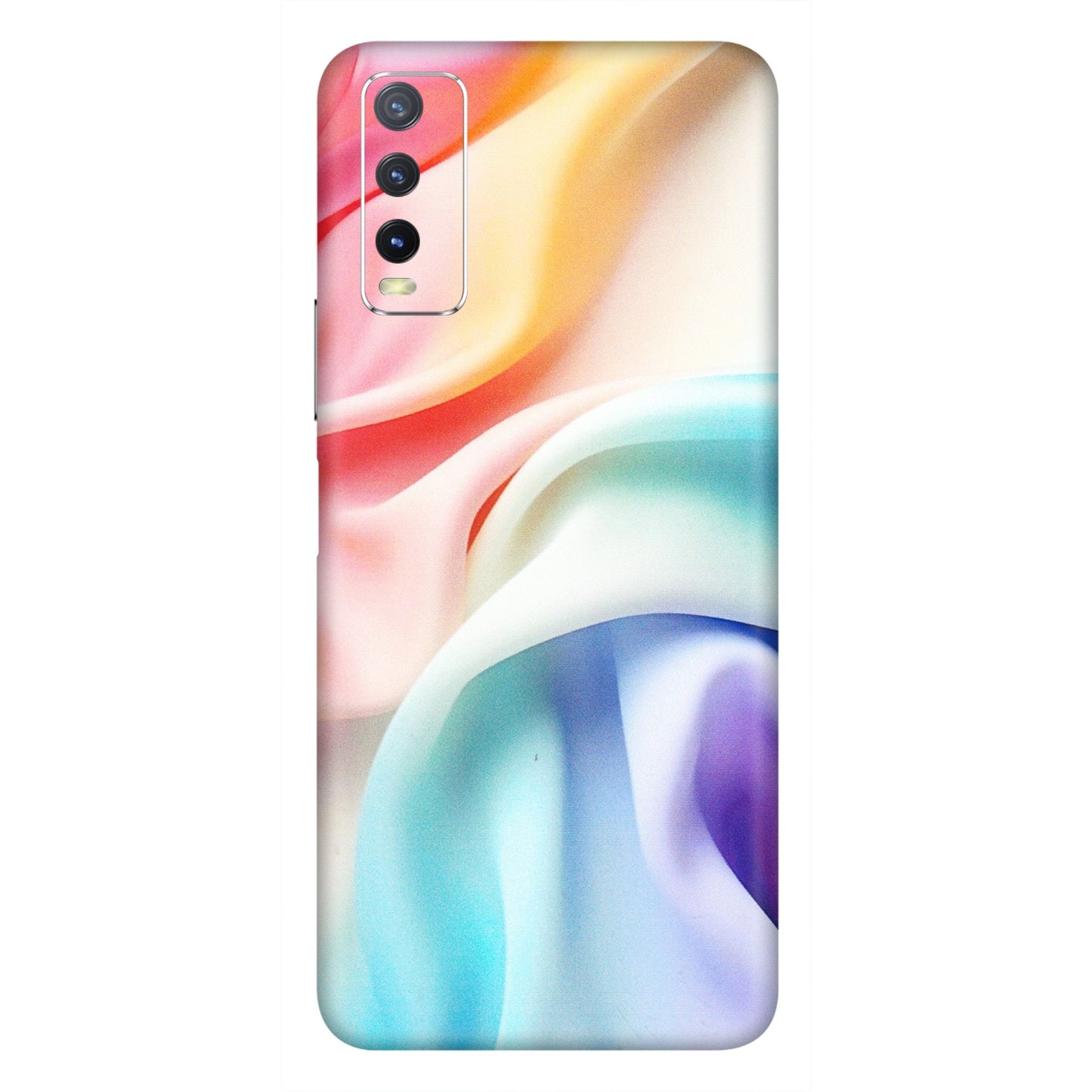 VIVO Y Series Phone Skins (All Models) - Colourful Silk Cloth - Matte Finish (M-165) Vivo Y20i