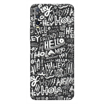 VIVO Y Series Phone Skins (All Models) - Hi Hello Doodles - Matte Finish (M-25)