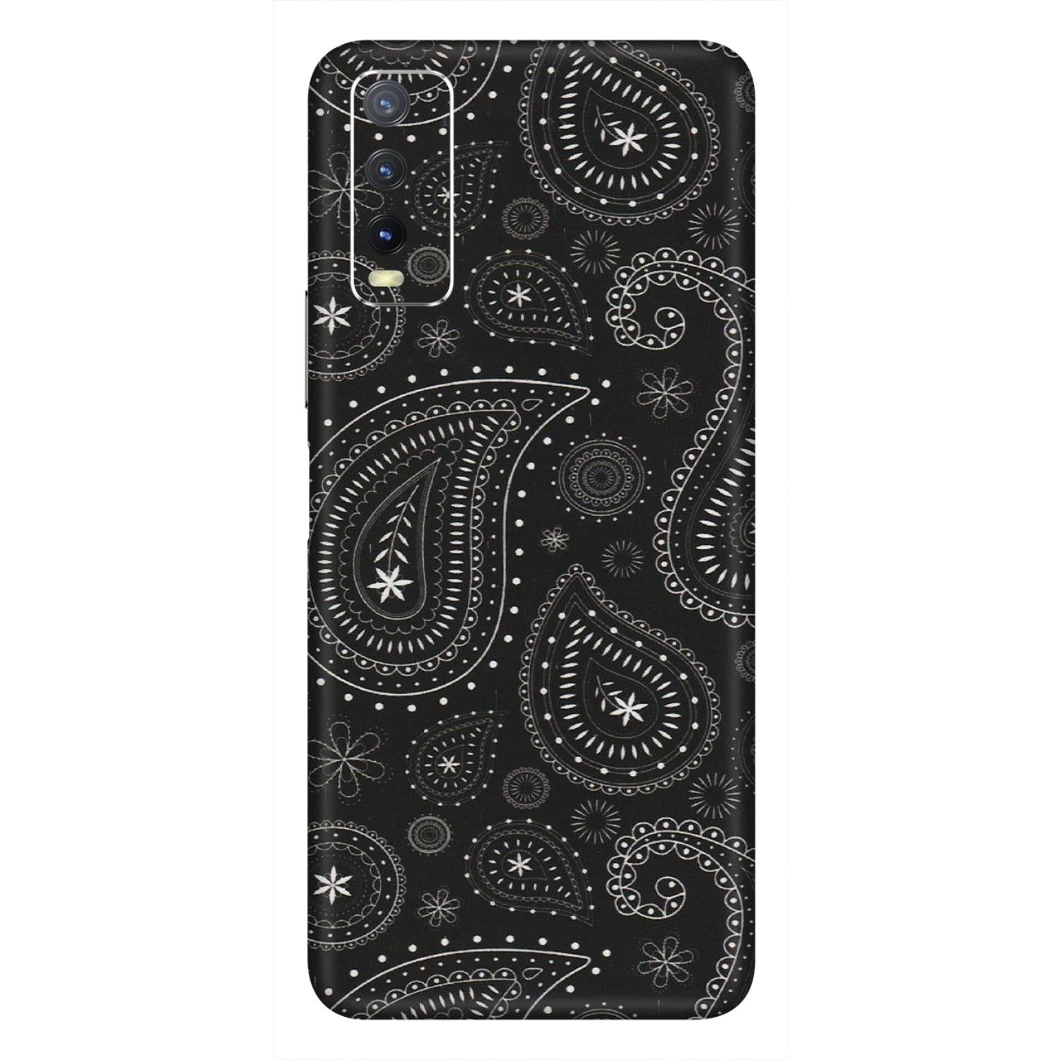 VIVO Y Series Phone Skins (All Models) - Black Sober Kerry - Matte Finish (M-37) Vivo Y20i