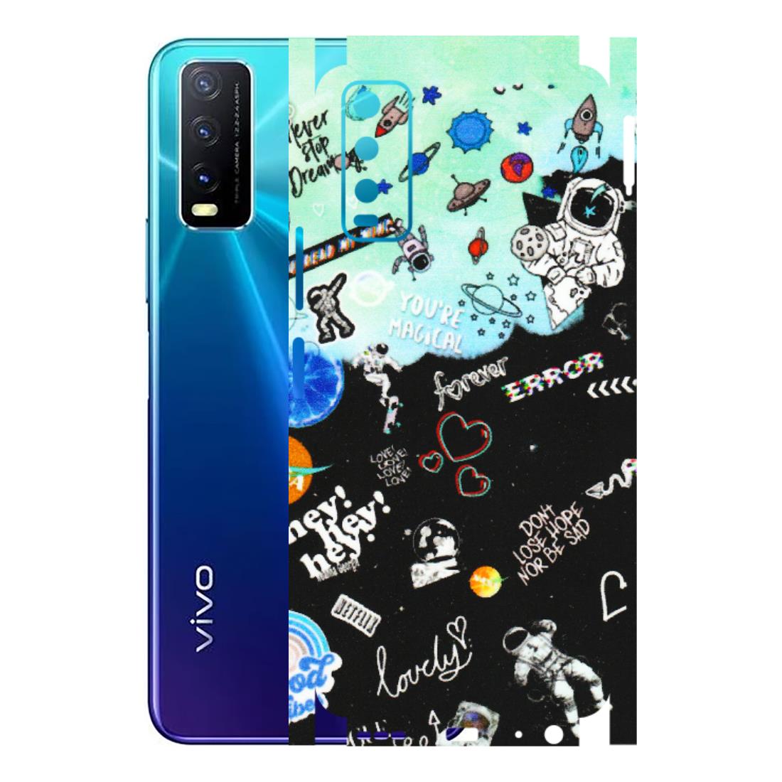 VIVO Y Series Phone Skins (All Models) - Living In A Space Dream - Matte Finish (M-46) Vivo Y20i