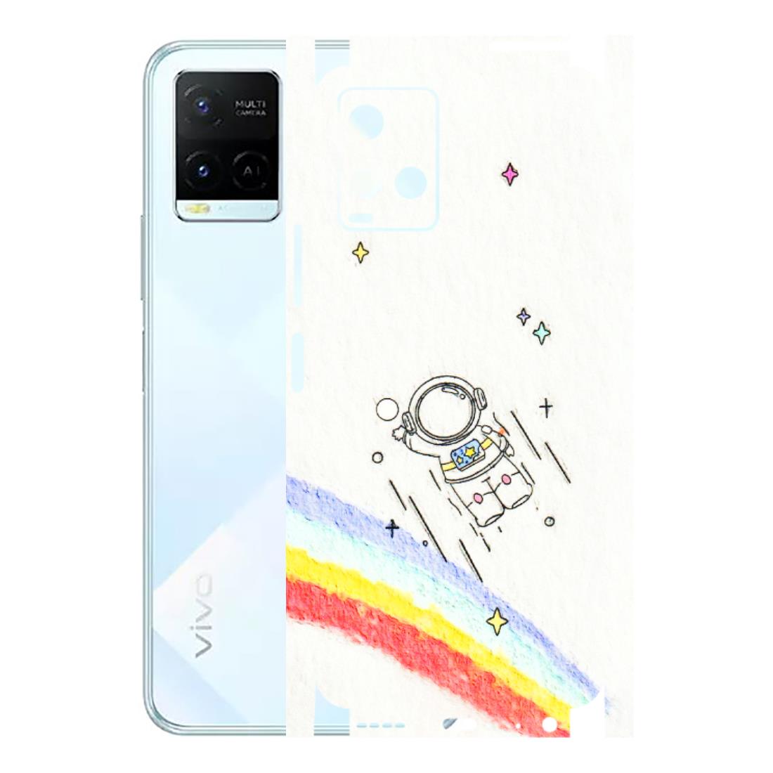 VIVO Y Series Phone Skins (All Models) - Milkyway Astronaut - 3D Embossed Finish (L-110) Vivo Y21E 5G