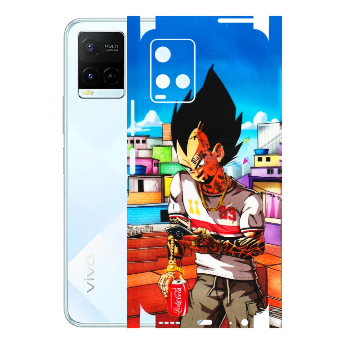 VIVO Y Series Phone Skins (All Models) - Vegeta - 3D Embossed Finish (L-136) Vivo Y21E 5G