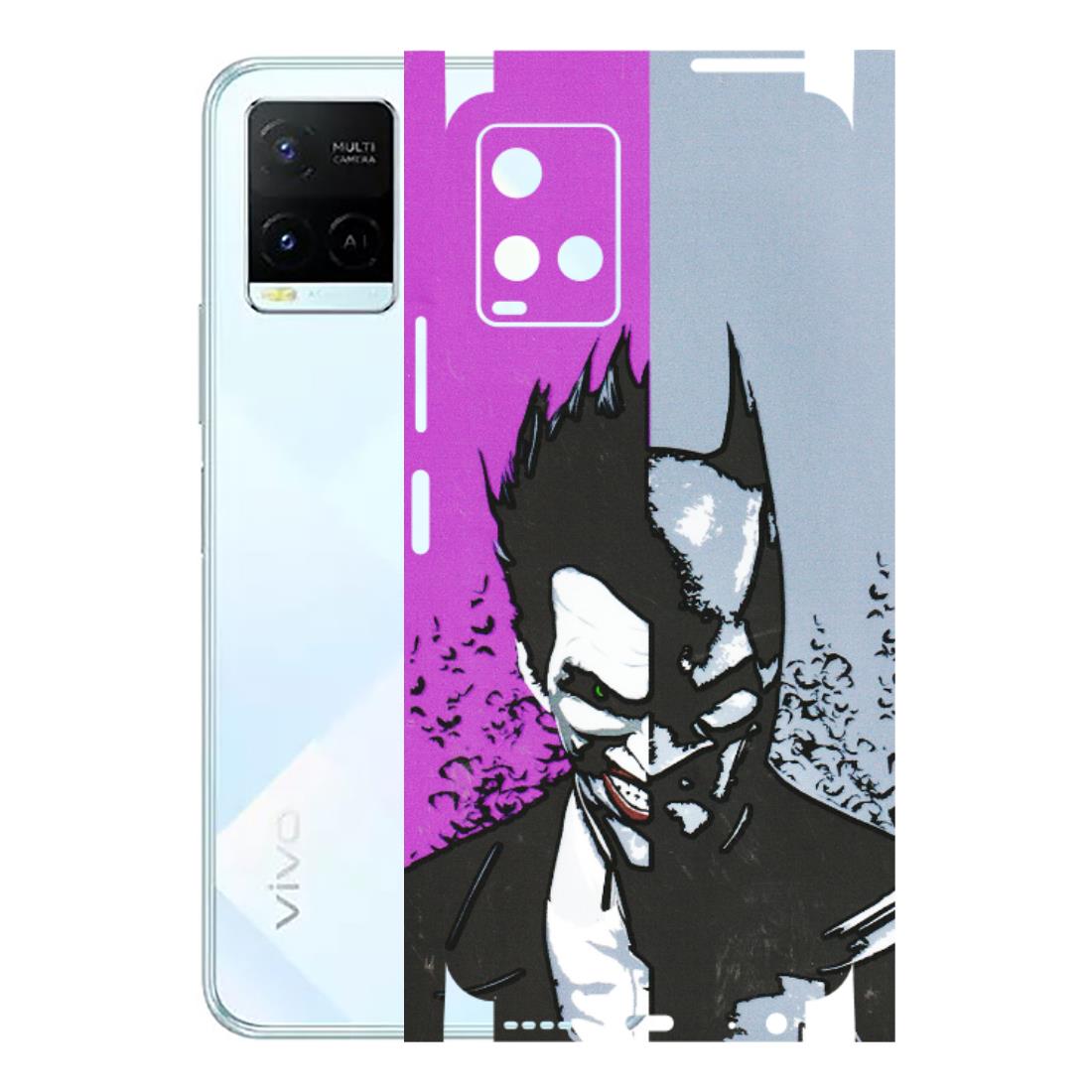 VIVO Y Series Phone Skins (All Models) - Batman & Joker - 3D Embossed Finish (L-143) Vivo Y21E 5G