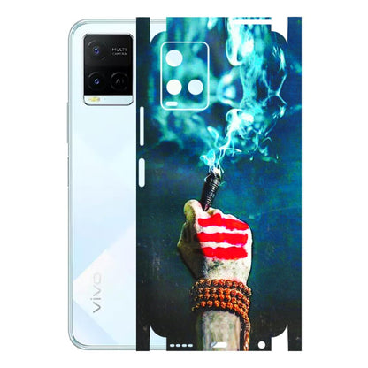 VIVO Y Series Phone Skins (All Models) - Mahadev Bhakt - 3D Embossed Finish (L-146) Vivo Y21E 5G