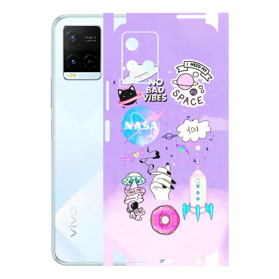VIVO Y Series Phone Skins (All Models) - I Need My Nasa Skin - 3D Embossed Finish (L-149) Vivo Y21E 5G