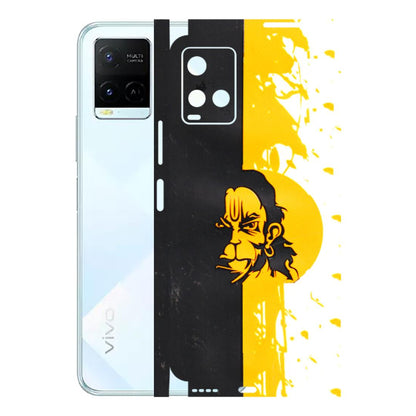 VIVO Y Series Phone Skins (All Models) - Bajrangbali - 3D Embossed Finish (L-151) Vivo Y21E 5G