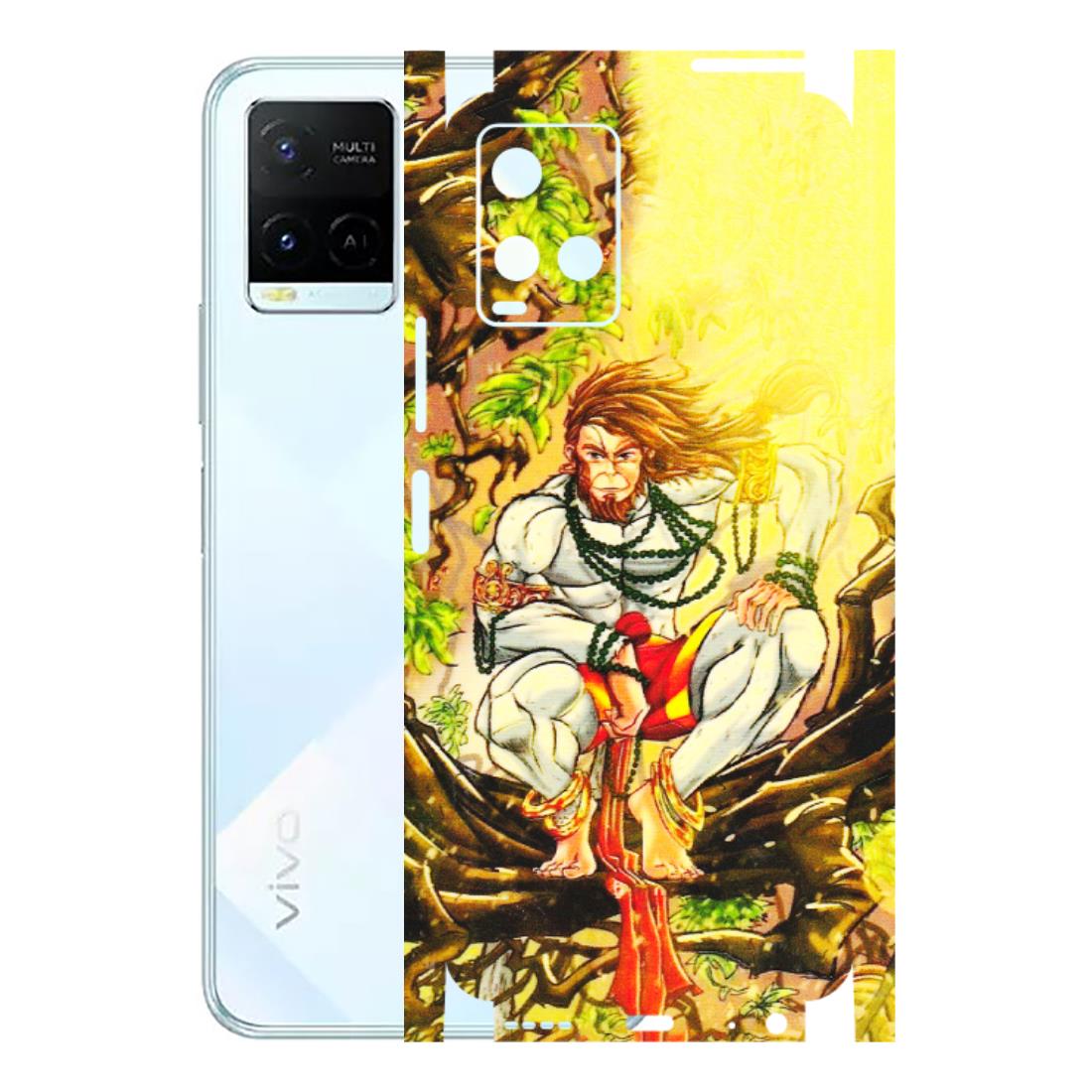 VIVO Y Series Phone Skins (All Models) - Lord Hanuman - 3D Embossed Finish (L-152) Vivo Y21E 5G