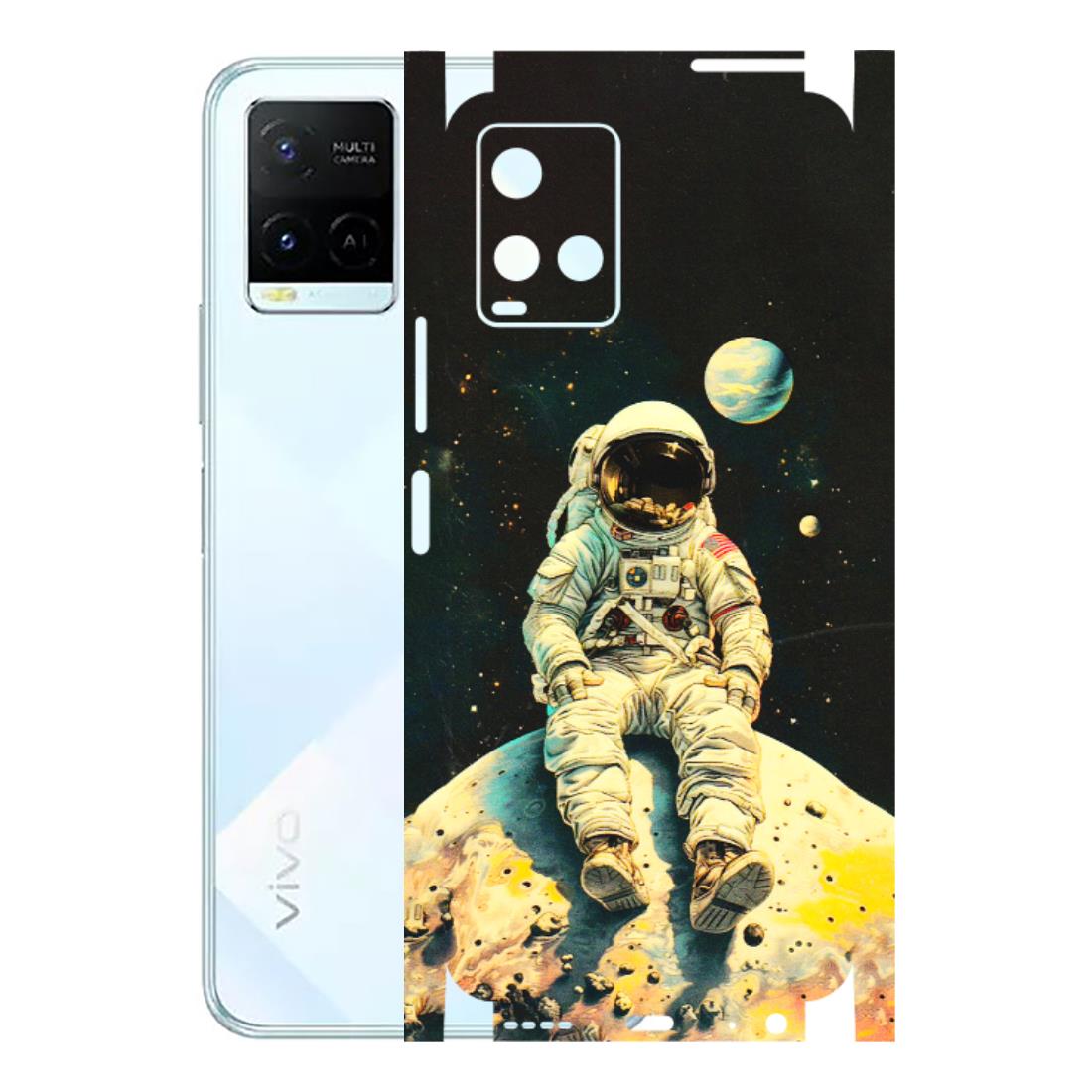 VIVO Y Series Phone Skins (All Models) - Astronaut in Space - 3D Embossed Finish (L-16) Vivo Y21E 5G