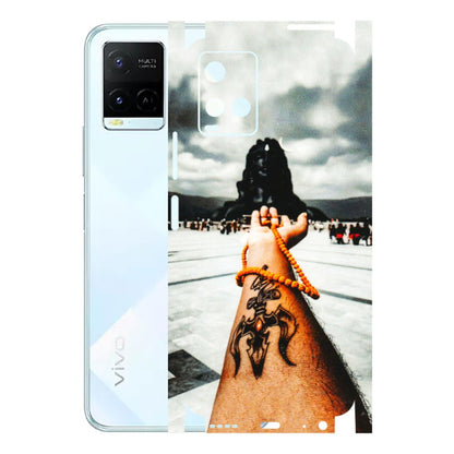 VIVO Y Series Phone Skins (All Models) - Jai Adiyogi Mahakaal - 3D Embossed Finish (L-164) Vivo Y21E 5G