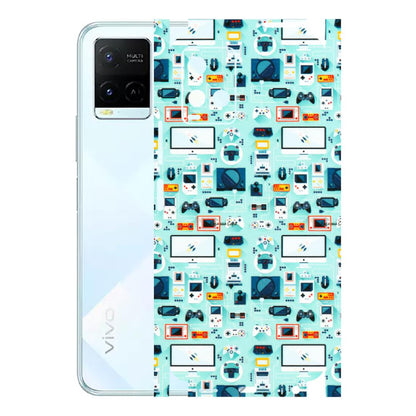 VIVO Y Series Phone Skins (All Models) - Gadgets Doodle - 3D Embossed Finish (L-184) Vivo Y21E 5G