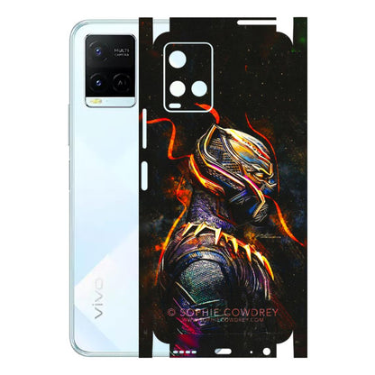 VIVO Y Series Phone Skins (All Models) - Black Panther - 3D Embossed Finish (L-190) Vivo Y21E 5G