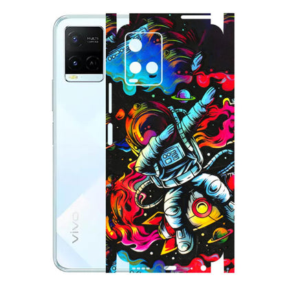 VIVO Y Series Phone Skins (All Models) - Astronaut Dope - 3D Embossed Finish (L-191) Vivo Y21E 5G