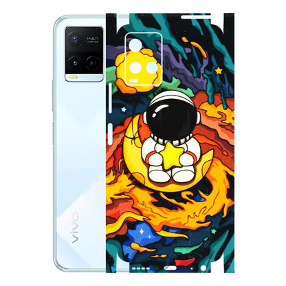 VIVO Y Series Phone Skins (All Models) - Baby Astronaut - 3D Embossed Finish (L-197) Vivo Y21E 5G